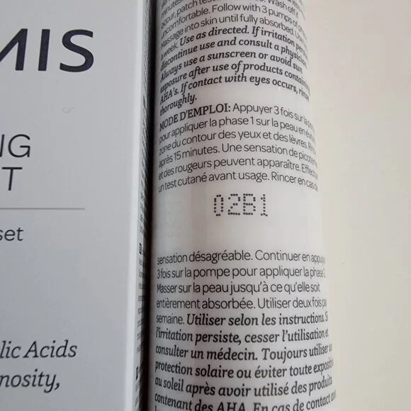 Elemis Resurfacing Peel & Reset Cream NIB Anti-Ageing